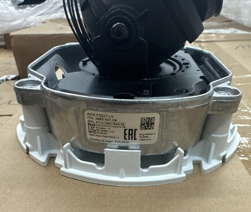 6x units Axis P3227-LV Fixed Dome 5MP IP Indoor Cameras gallery