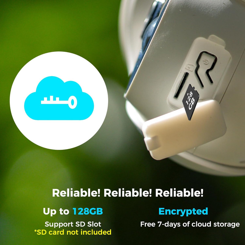 2CQ1 AI 2K Solar Security Camera Wireless Outdoor, Battery Powered,Two Way Audio gallery