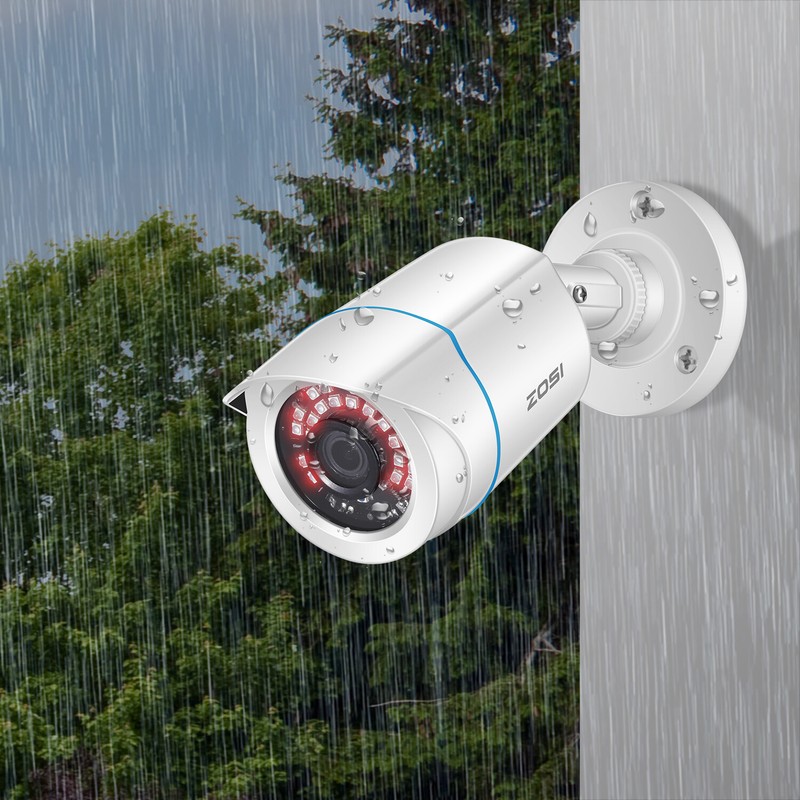 ZOSI H.265+8CH 5MP Lite DVR Security Camera System 1080P Home IR Night CCTV IP66 gallery