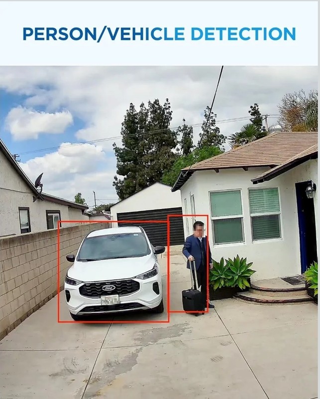 COVR 4 Camera 5MP PoE Security AutoFocus Vandal Dome IP Wired Camera w/ Mic gallery