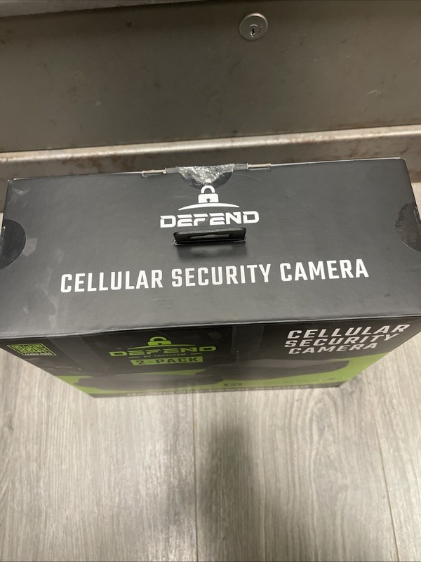 Defend by Tactacam Cellular Security Camera 2-Pack NEW Factory Sealed In Box gallery