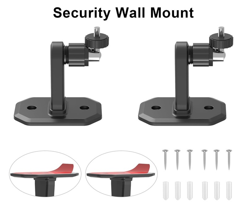 2Pack Adjustable Wall Mount Bracket Compatible with Ring Stick Up Cam & Ring ... gallery