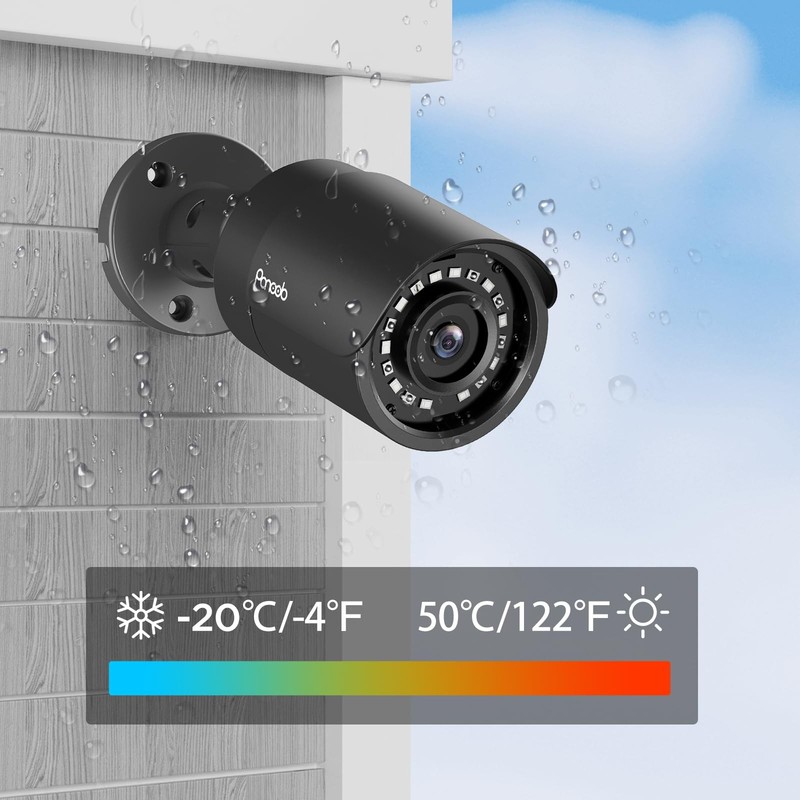 4K IP Bullet PoE Outdoor with Mic, 8MP Wired Surveillance PoE , Human/Vehicle... gallery