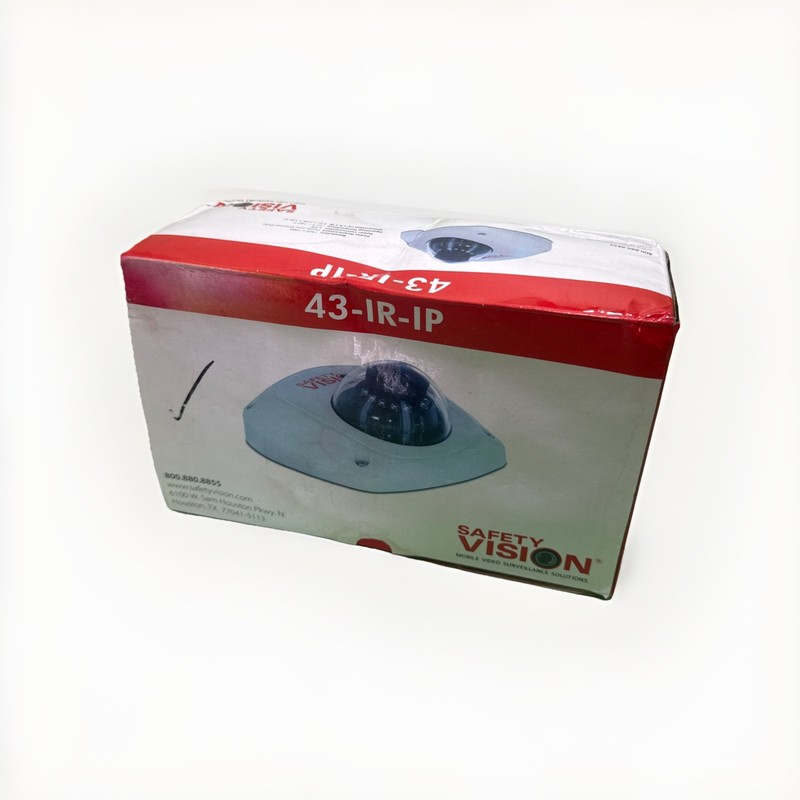 SAFETY VISION 43-IR-IP Interior IP Camera- New In Box
