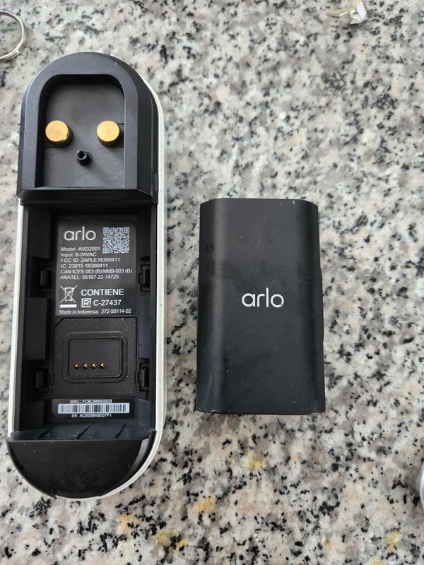 Arlo Essential Wire-Free Video Doorbell - HD Video, 180° View, Night Vision gallery