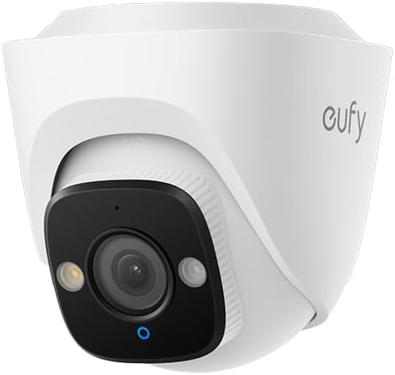 eufy PoE Turret Security Camera E41, NVR Wired Add On Cam, Requires eufy NVR,4K