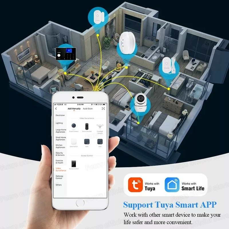 IP Camera ip 1080 Tuya APP Automatic tracking Home Security Indoor Camera gallery