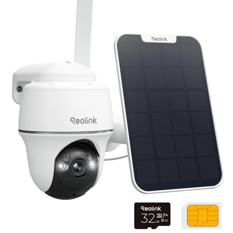 REOLINK 2K+ 4G LTE Cellular Security Camera Wireless Outdoor, 360° Pan-Tilt, …