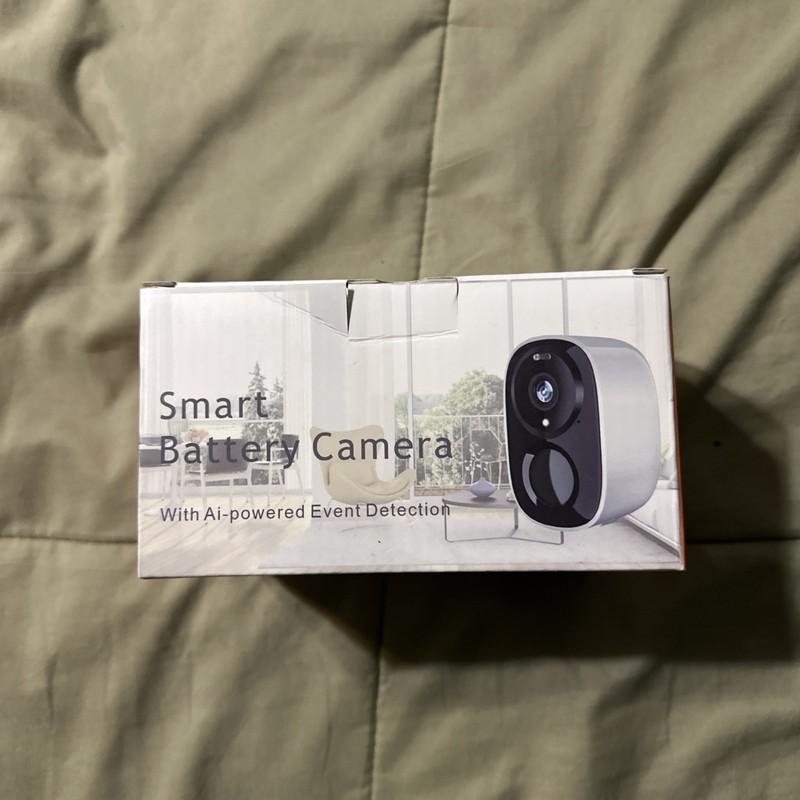Smart battery camera with AI powered event detection solar panel included New gallery