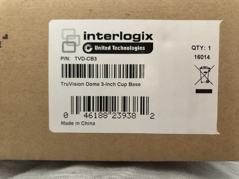 Interlogix TVD-CB3 TruVision Dome, New in box gallery