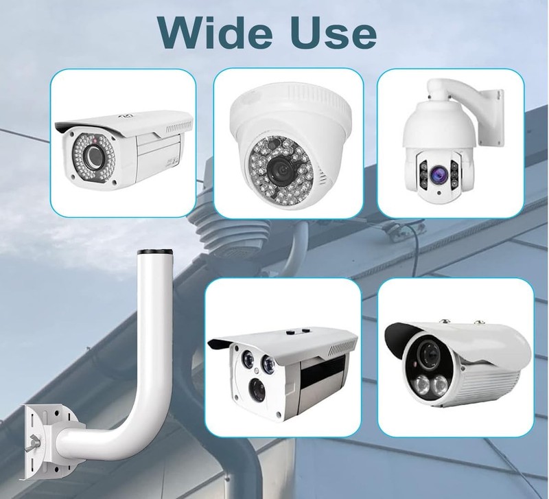 Universal Wireless Bridge Bracket Mount - Heavy Duty Pole/Wall-Mount Adjustab... gallery