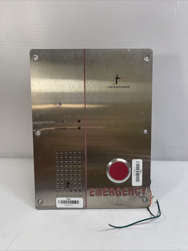 TalkAPhone ETP-500E Emergency Call Station - Indoor/Outdoor - Working Condition
