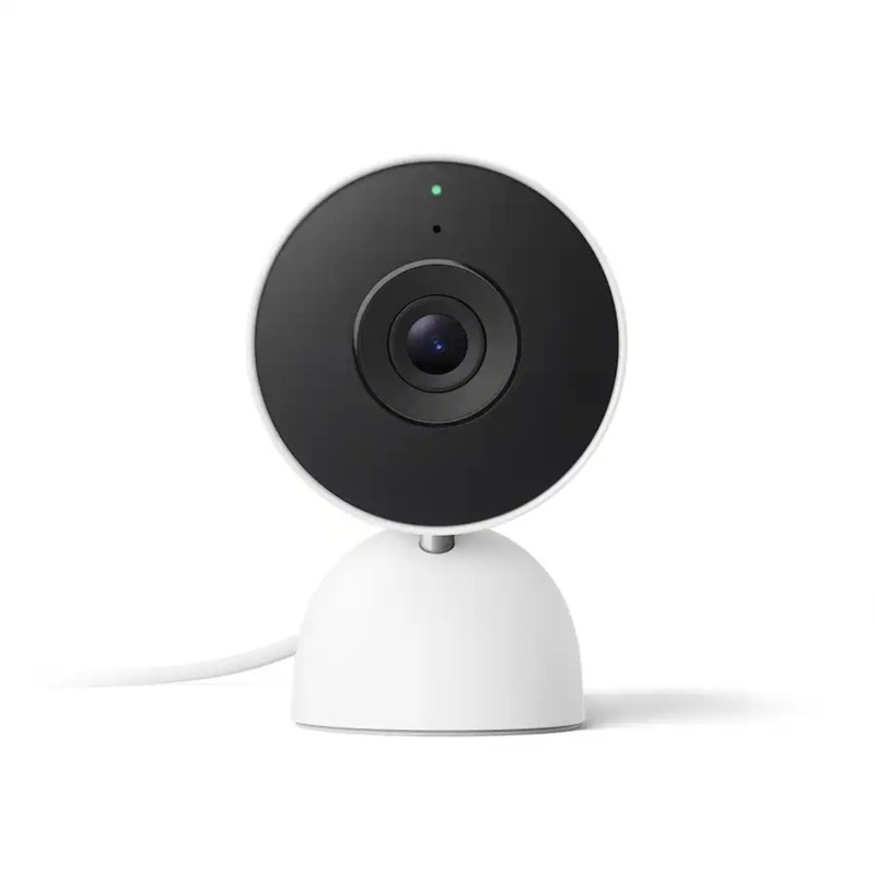 Google Nest Cam Indoor (Wired, 3rd Gen) Security Camera with 2K Video and Gemini