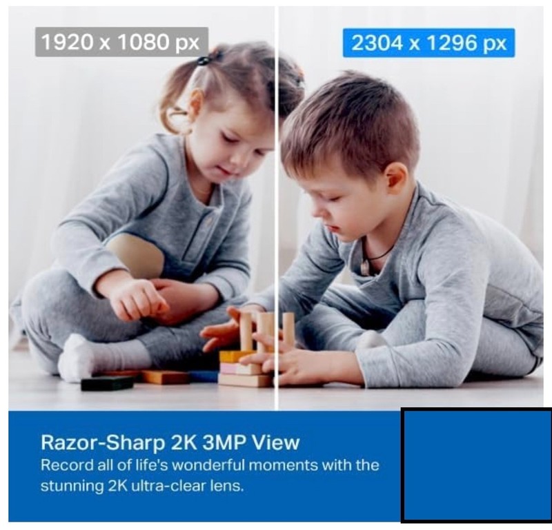 2K Pan/Tilt Security Camera for Baby Monitor, Dog Camera (2pack) gallery