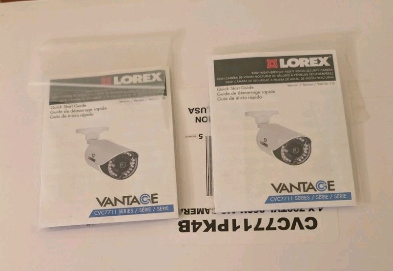 Lorex 700TVL 960H Security Cameras & Cables - Lot of 2 gallery