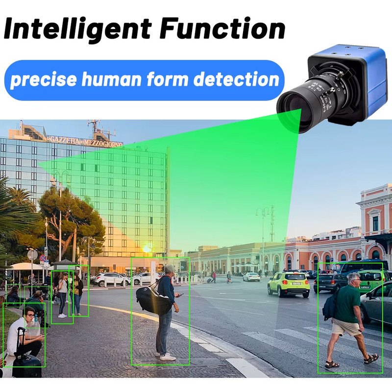 POE Industrial IP Camera 3/4/5/8MP CMOS 4K Mini IP Cam Sensor CS Mount Security gallery