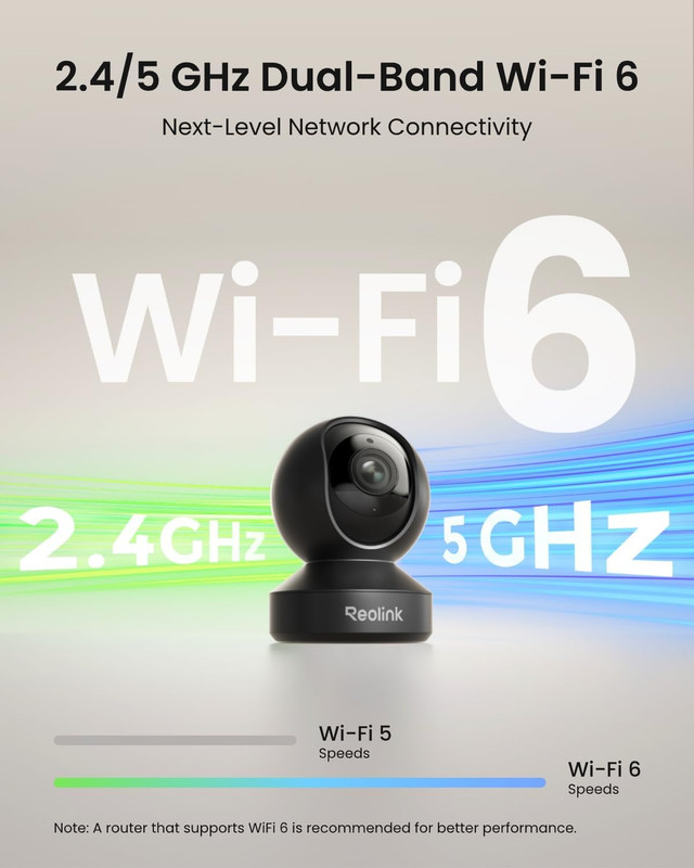 REOLINK 4K Pan & Tilt Dual-Band Wi-Fi 6 Indoor Security Camera with 3X Optical Z gallery