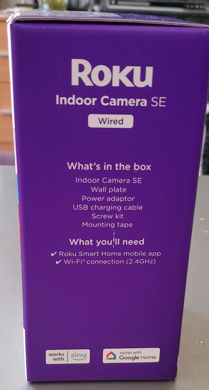 Roku Indoor Camera SE 1080p HD Video, Smart Alerts, Two-Way Audio, Cloud Storage gallery