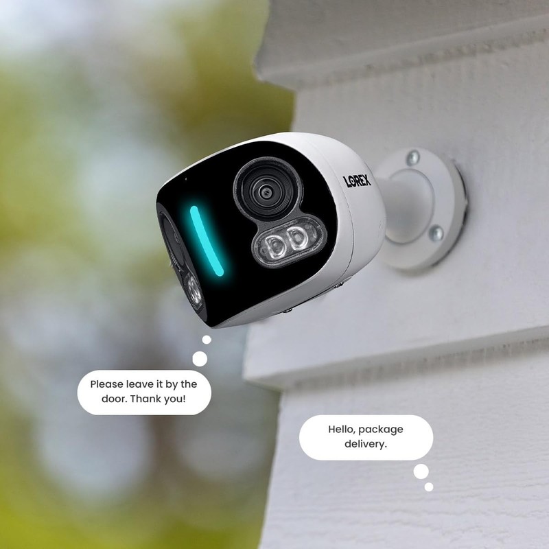 4K 8MP IP Wired Dual-Lens Add-On Outdoor Security Camera | Smart Security Lig... gallery