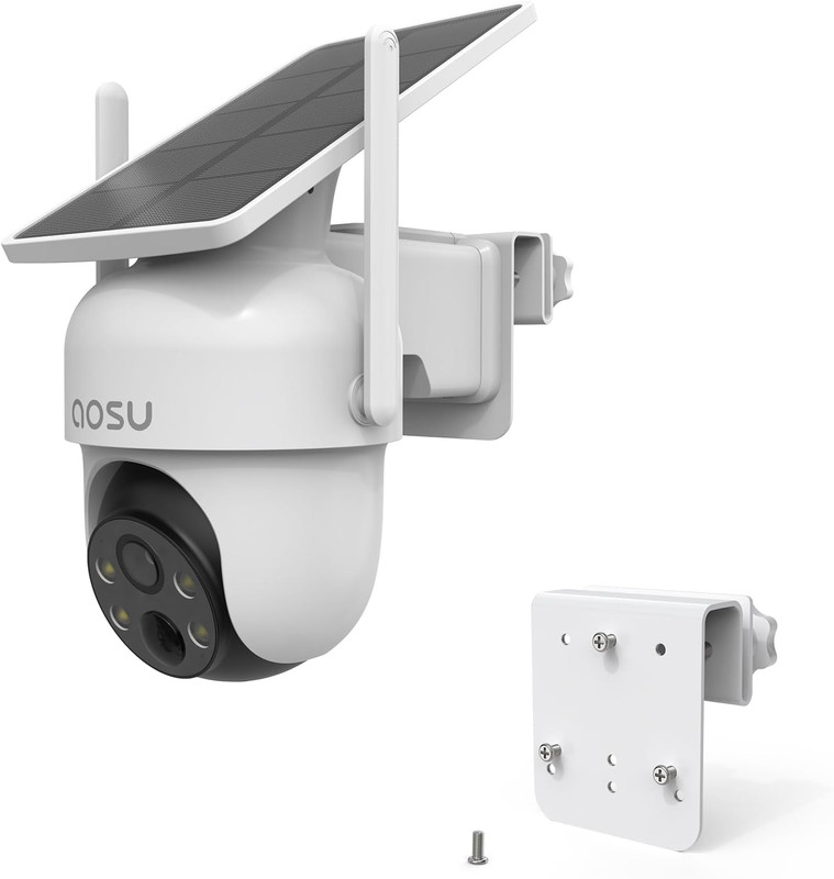 Gutter Mount for AOSU Solar Security Cameras Outdoor Wireless(Solarcam D1 Classi gallery