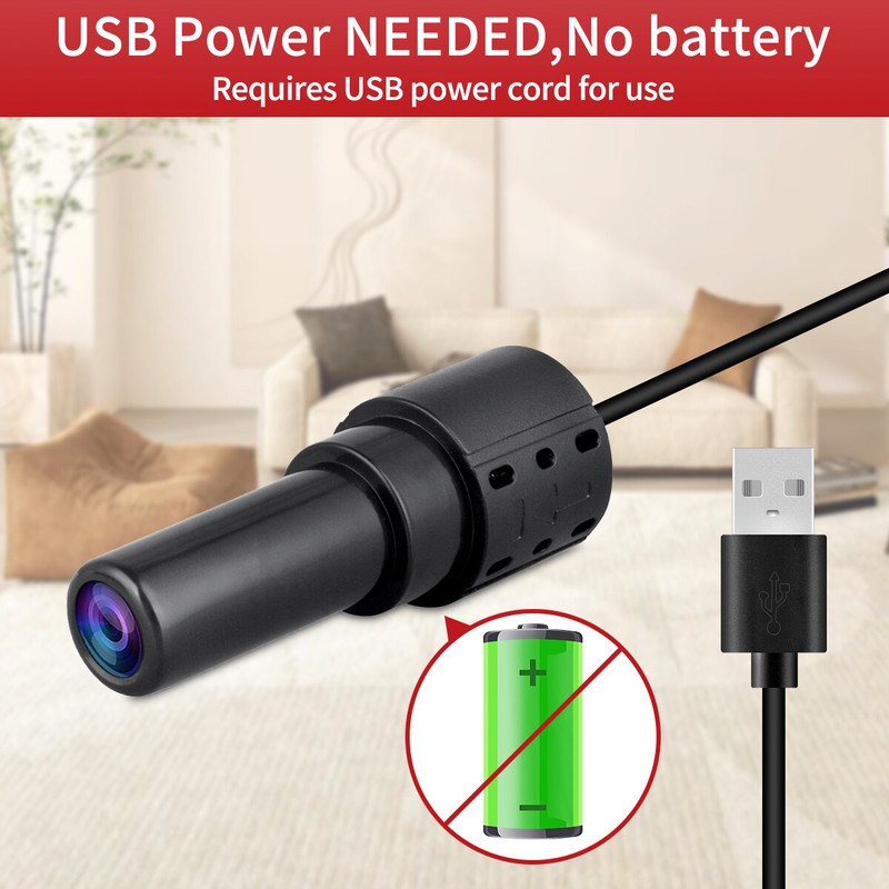 2026 Mini Camara Oculta Espia WiFi 1080P HD Seguridad Audio y Video APP Movil gallery