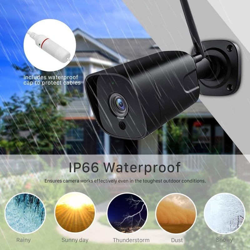 5MP Wireless IP Camera Outdoor 1080P CCTV IR Night Vision Wifi Security Camera gallery