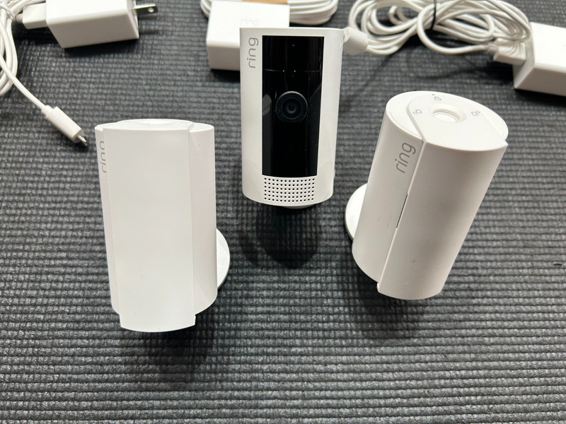 Ring Stick Up Cam Wireless Security Camera - White gallery