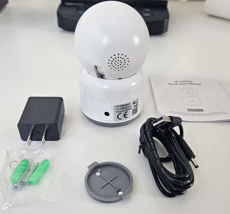 WiFi Surveillance Camera, Indoor Camera Color Night Vision 2.5K 5MP/5G gallery