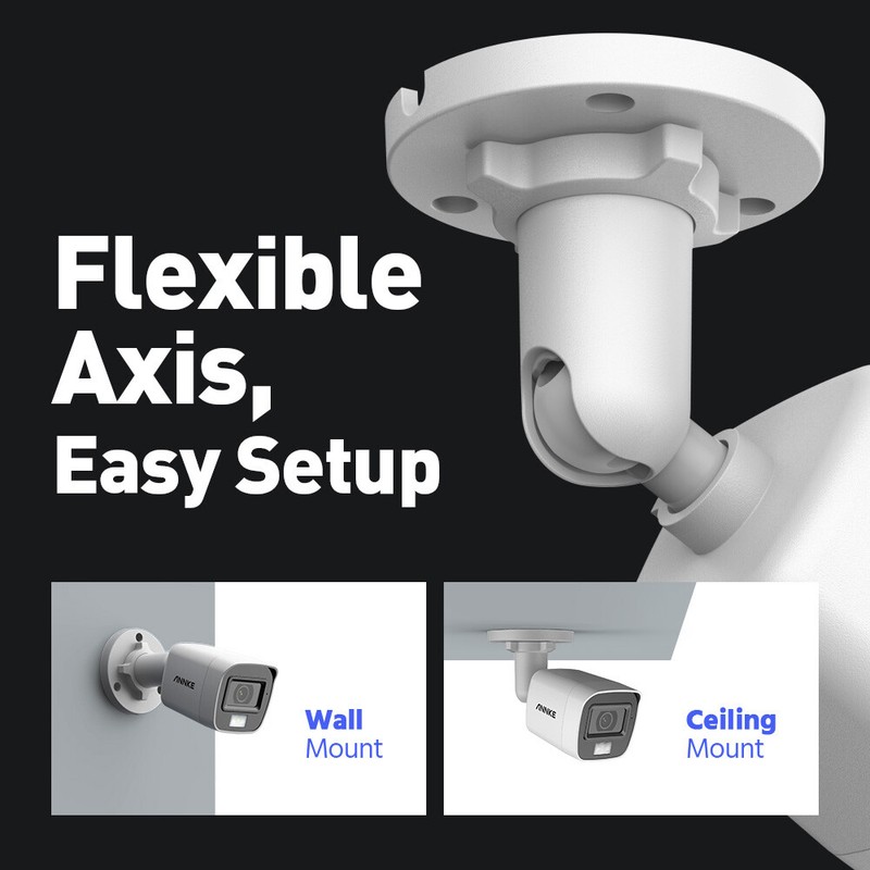 ANNKE 4K HD 8MP TVI Home Security Camera EXIR Night Vision for DVR System IP67 gallery