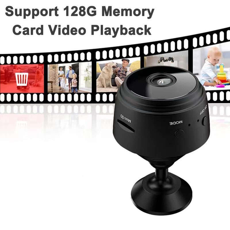Mini Camera for Home Use, Mini Security Wireless WiFi Camera, HD 1080P Indoor... gallery