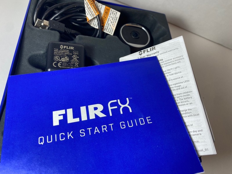 FLIR FX Indoor Wi-Fi 1080P HD Video Monitoring Security Camera - FXV101-H gallery