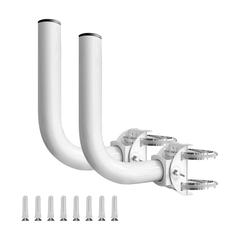 2 Pack Adjustable Universal Wireless Bridge Bracket Mount, Pole and Wall-Moun…