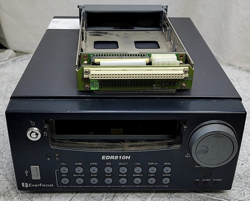 Everfocus EDR810H EDR810H-NA-0004 Digital Video Recorder 8CH Duplex SEE NOTES