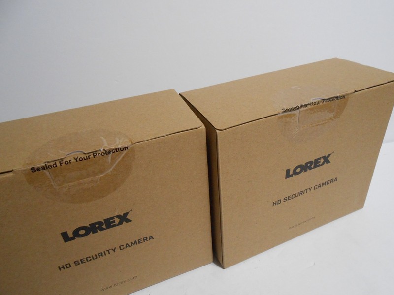 Lot of 2 - NEW Lorex by FLIR LAB243SB 4.0-Megapixel HD Bullet Camera gallery