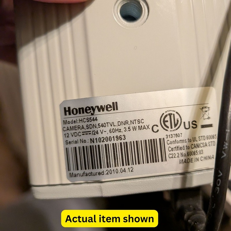 📹 Honeywell HCS544 Security Camera + Computar 4-8mm Lens | Power Tested gallery