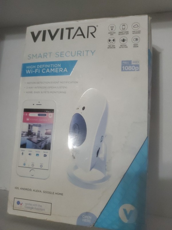 Vivitar Smart Security High Definition Wireless Camera 1080p