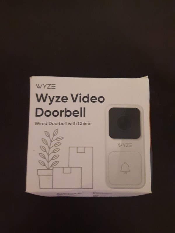 WYZE📸VIDEO DOORBELL+CHIME❗BRAND NEW HARDWIRED, NIGHT VISION.