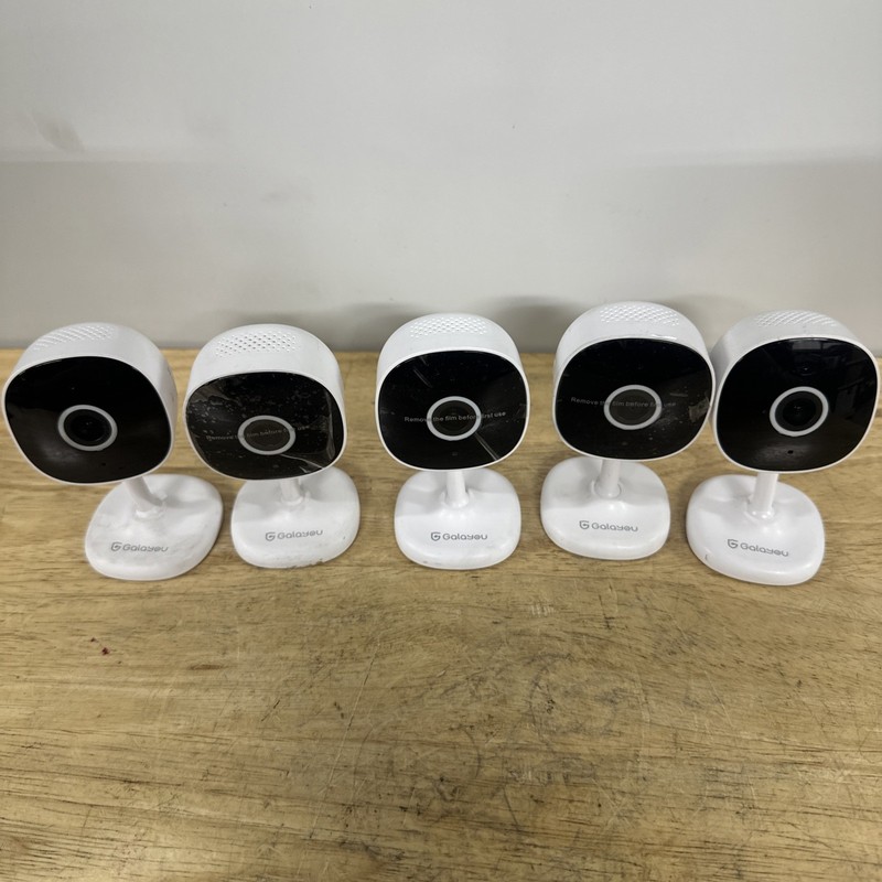 Galayou G7 Smart Home Security IP Camera 5 Pack 2K Untested gallery