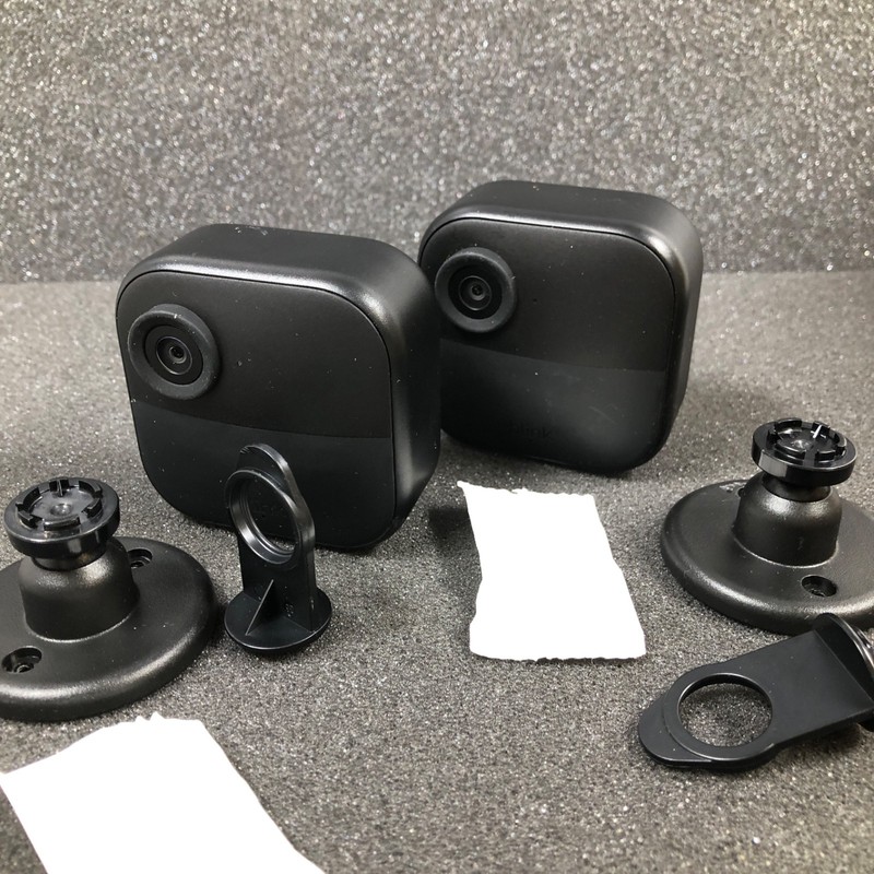 2023 Blink B0B1N6B8QT Outdoor 4 (4th Gen) 2 Camera System In Box - Black gallery