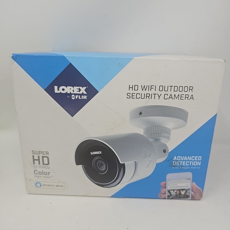 FLIR LOREX WIFI Outdoor Security Camera FXC13V HD1080p with Color in Open Box! gallery