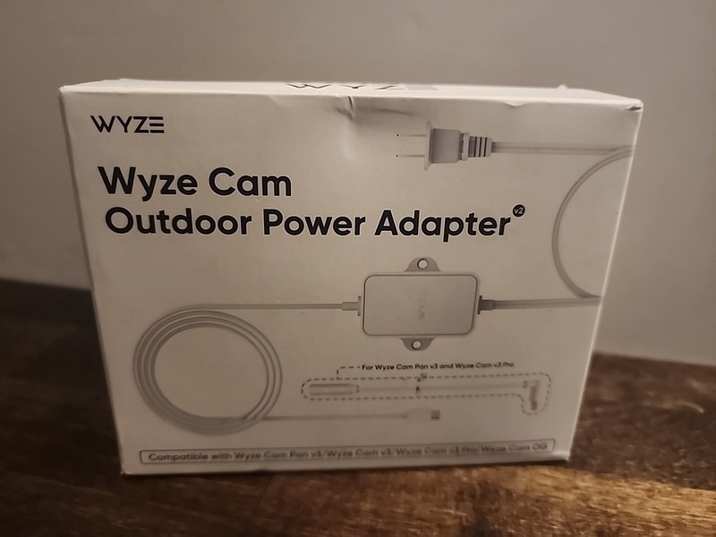 Wyze Outdoor Power Adapter for Wyze Cam v3 Brand New [Cam Sold Separately]