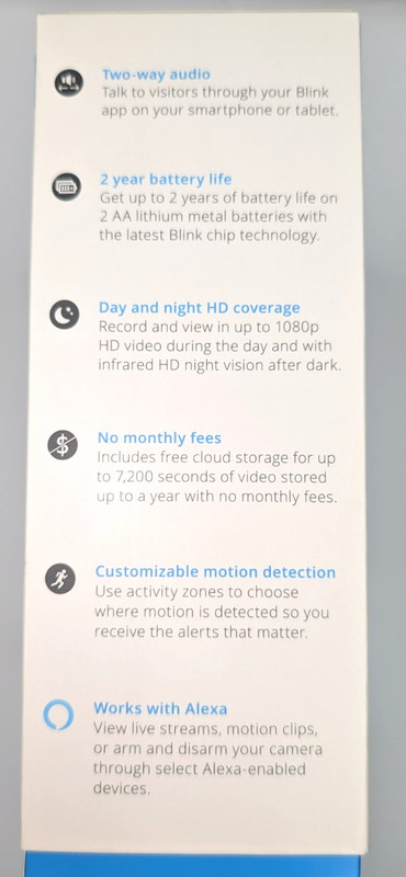 Blink XT2 Security System - 3 Cameras & Sync Module - Sealed - No Monthly Fees gallery