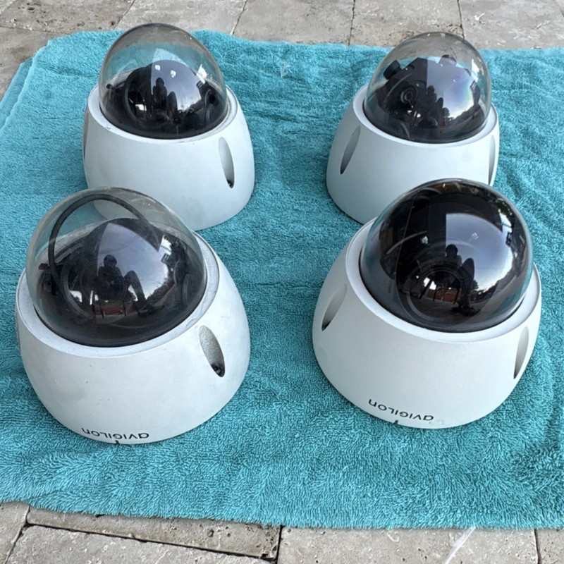 Avigilon Dome IP Security Cameras 1.0MP & 3.0MP Outdoor Weatherproof Lot of 4