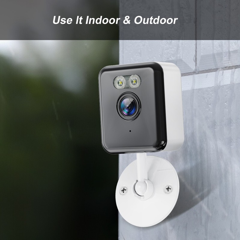 8PCS 3MP Indoor WiFi Security Camera Smart Home Color Night Vision 2way Audio gallery