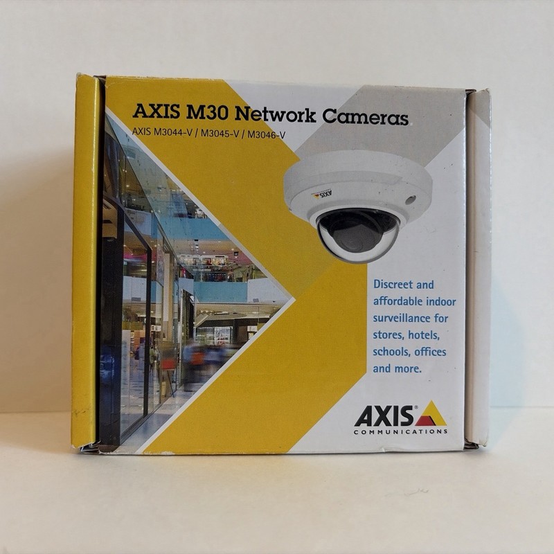 Axis M3045-V Mini Dome Network Camera 2.8mm 1920×1080 BRAND NEW OPEN BOX