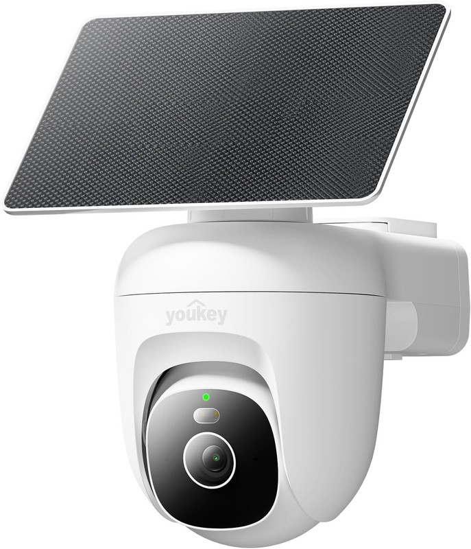 Solar Security Camera with AI Detection & 2.5K Color Night Vision - gallery