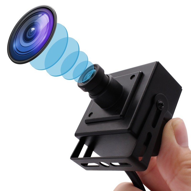 Mini 1MP UVC USB Camera Module 6mm Lens W/ Aluminum Case 720P OV9712 CMOS Webcam
