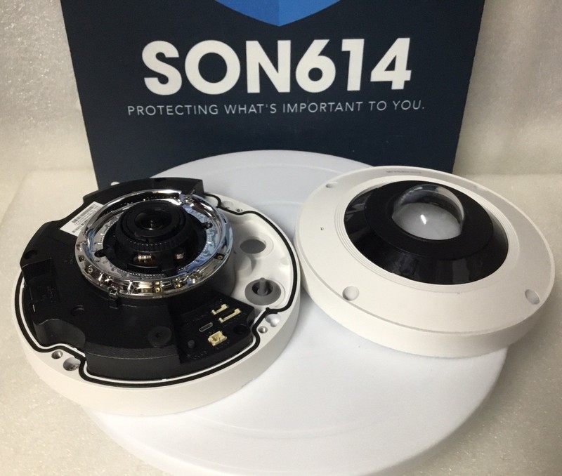 Hanwha Wisenet XNF-9010RV Fisheye Network Color Camera 12MP 1.08mm lens TESTED! gallery