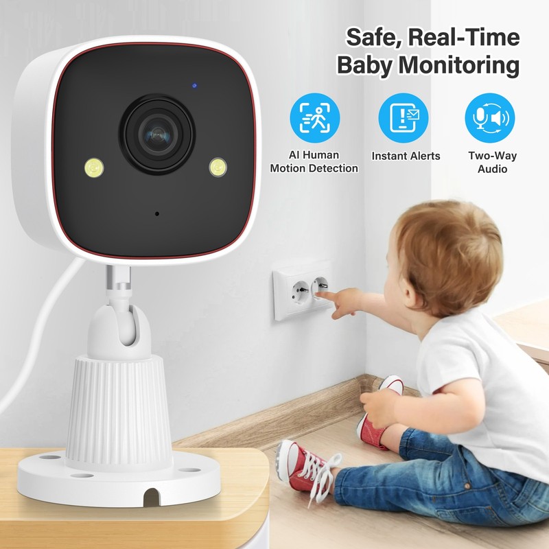 Wireless Security Camera System Smart Night Vision Outdoor WiFi Room Cameras Lot gallery