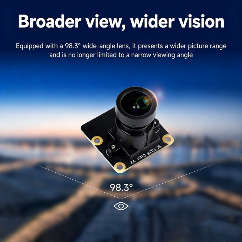 Wide Angle 3MP Camera Module Ideal For Development Boards with Clear Imaging gallery